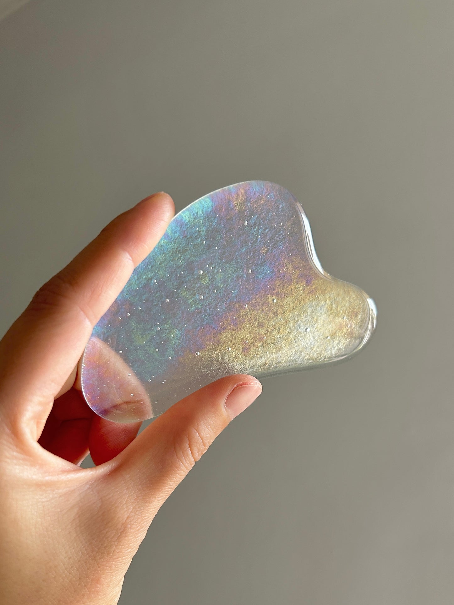 iridescent gua sha